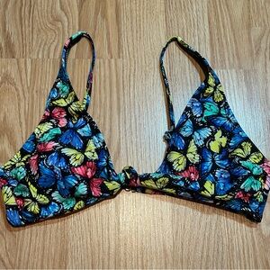 No Boundaries butterfly knot bikini top‎ large